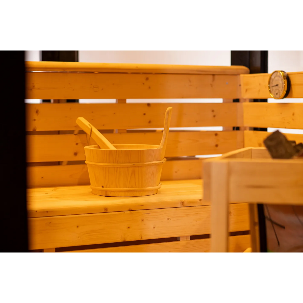 Sauna exterior de vapor para 4/5 personas
