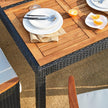 Muebles Exterior, Conjunto Comedor Jardín Mesa 8 Sillas Cojines 7 cm