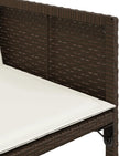 Mesa y Sillas De Comedor De Ratán, Gris 9 pzas Type-93, con 8 Sillas