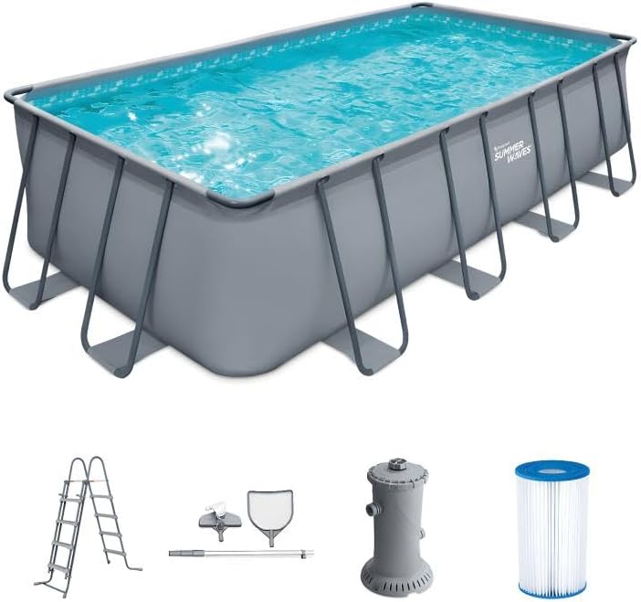 Piscina Desmontable Rectangular Oasis 5,49 x 2,74 x 1,32m