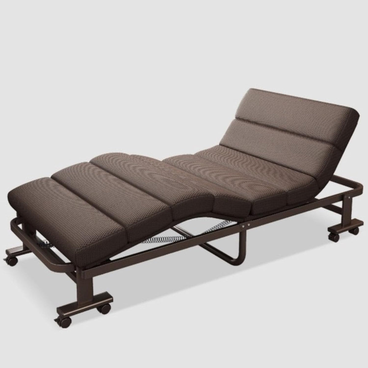 Tumbonas, sillas reclinables de jardín, Silla de jardín, L, Cama Plegable de Camping para Adultos