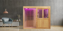 Sauna de Carbono Individual de Cuerpo Entero reclinado