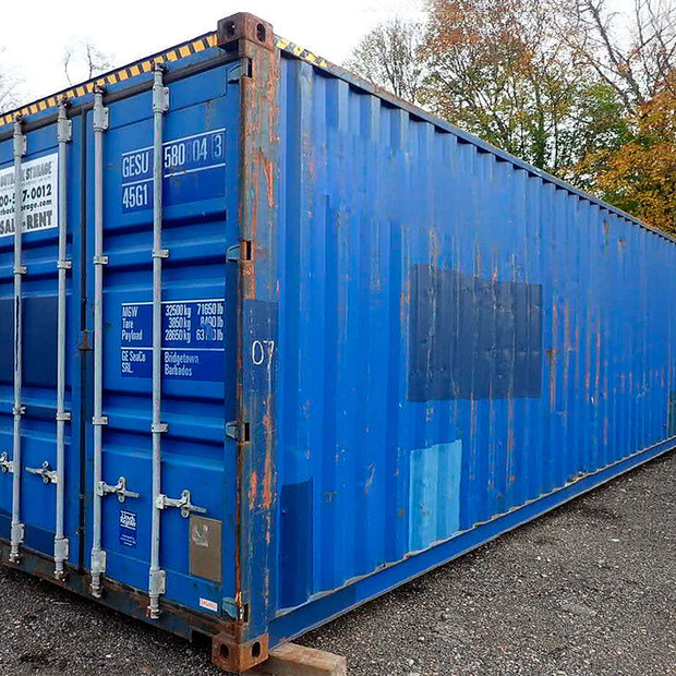 Contenedor High Cube usado de 40 pies — unidad 0016