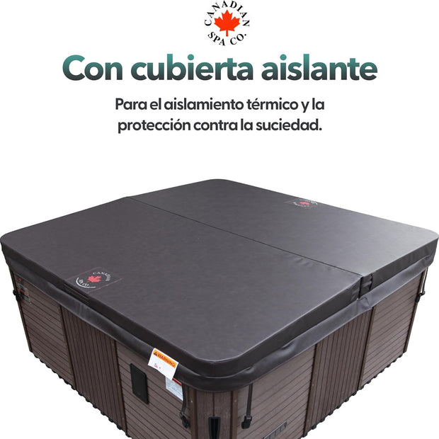 Winnipeg - Hot Tub para 6 Personas con Cubierta Aislante