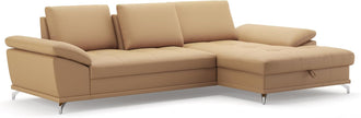 Sofá esquinero Castiel con muelles/Sofá esquinero con Chair XL