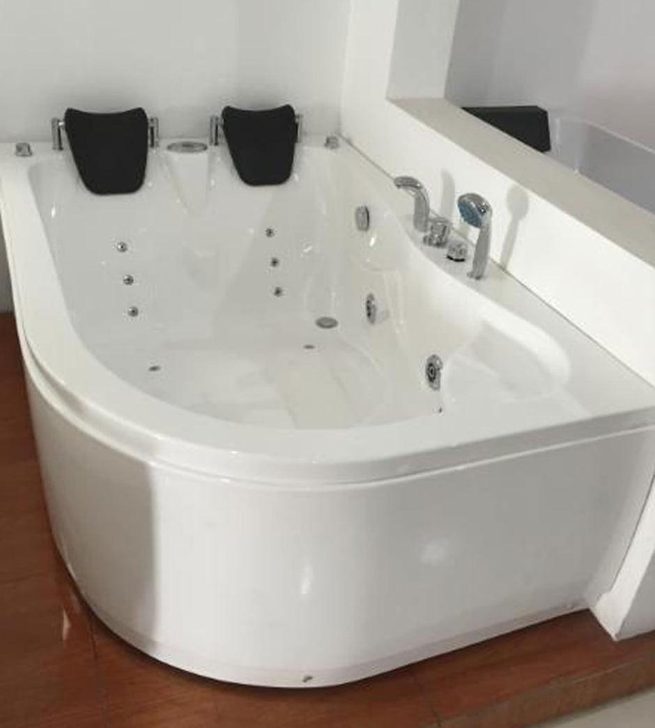 Bañera hidromasaje Model HAVANA 170 X 115 cm Bañera de esquina hidromasaje Spa