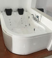 Bañera hidromasaje Model HAVANA 170 X 115 cm Bañera de esquina hidromasaje Spa