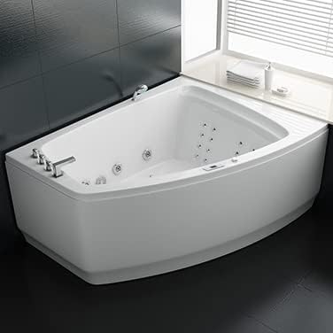 Whirlpool 180 x 140 cm, programa de limpieza y terapia de luz