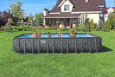 Juego de Piscina Rectangular de 24' x 12' x 52