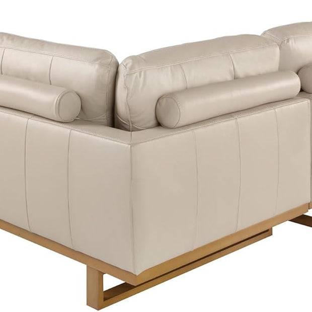 Sofás Modernos - Elegancia y Funcionalidad - Fabricado en Piel - 316 x 252 x 82 cm