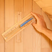 Sauna 6 Personas de Vapor con Estufa de Piedras | Cuida la Piel I Elimina toxinas I Reduce el estrés | Radio I USB I Bluetooh
