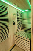 Sauna de Carbono Individual de Cuerpo Entero reclinado