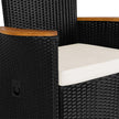 Muebles Exterior, Conjunto Comedor Jardín Mesa 8 Sillas Cojines 7 cm