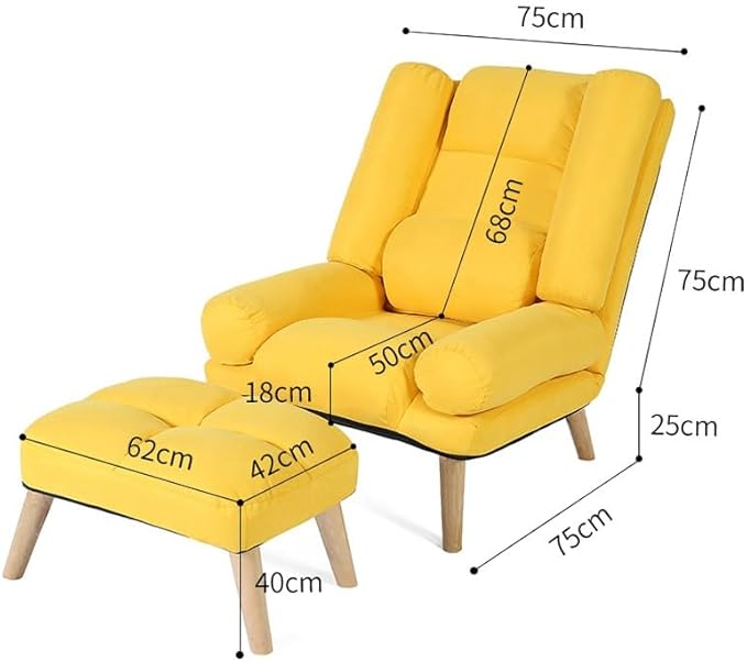 Reposabrazos Sofá Tumbona Salón Individual Sofá Reclinable Tatami