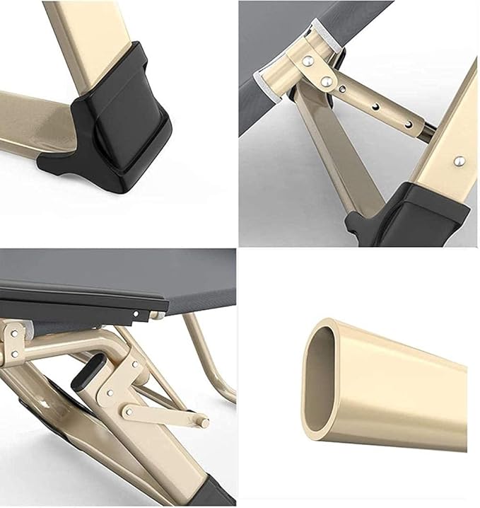 Tumbonas para jardín Juego de 2 sillas Plegables de Gravedad Cero con Almohada para la Cabeza y cojín