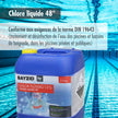 Cloro líquido Höfer Chemie 8 x 25 kg (200 kg) - Cloro líquido a 48° para piscinas con concentración para el mantenimiento de piscinas