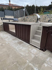 contenedor de 20 pies transformado en piscina