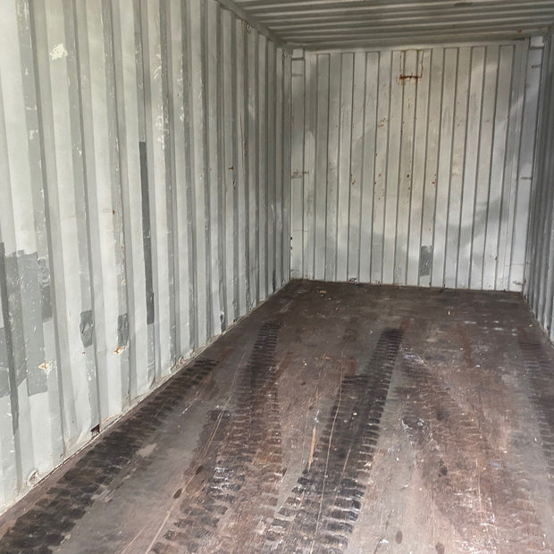 Contenedor usado de 20 pies — unidad 0001