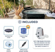 NETSPA SP-OCT165/MOB2 NetSpa Octopus – Semirrígido + Muebles – 4 a 6 plazas