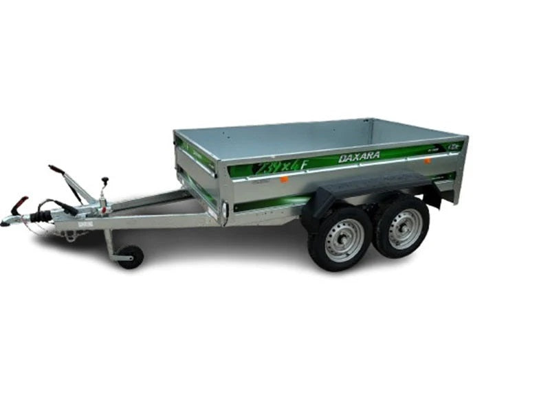 Remolque Erde Daxara 239×4 con frenos 1500/1000 KG Peso bruto
