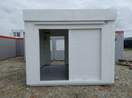 Contenedor Bar 3,5 × 3,03 m – Persiana Frontal & Puerta Trasera, Listo para Servir