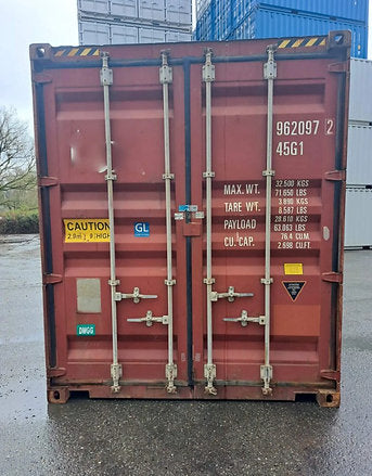Contenedor Cargo Worthy 30 ft – 58 m³, Acero CORTEN y Formato Intermedio Usado