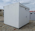 Contenedor Comercial 300×350 Con Persianas Frontales Divididas + Puerta Trasera
