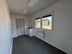 Contenedor con cocina americana, WC y ducha 6.00 x 2.43m