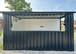 Contenedor convertido en bar/snack/guinguette 4x2m