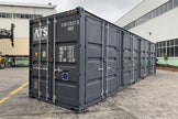 Contenedor de 40 pies cubo alto con puertas laterales