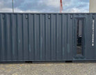 Contenedor de Envío de 20ft Con Puertas Seccionales