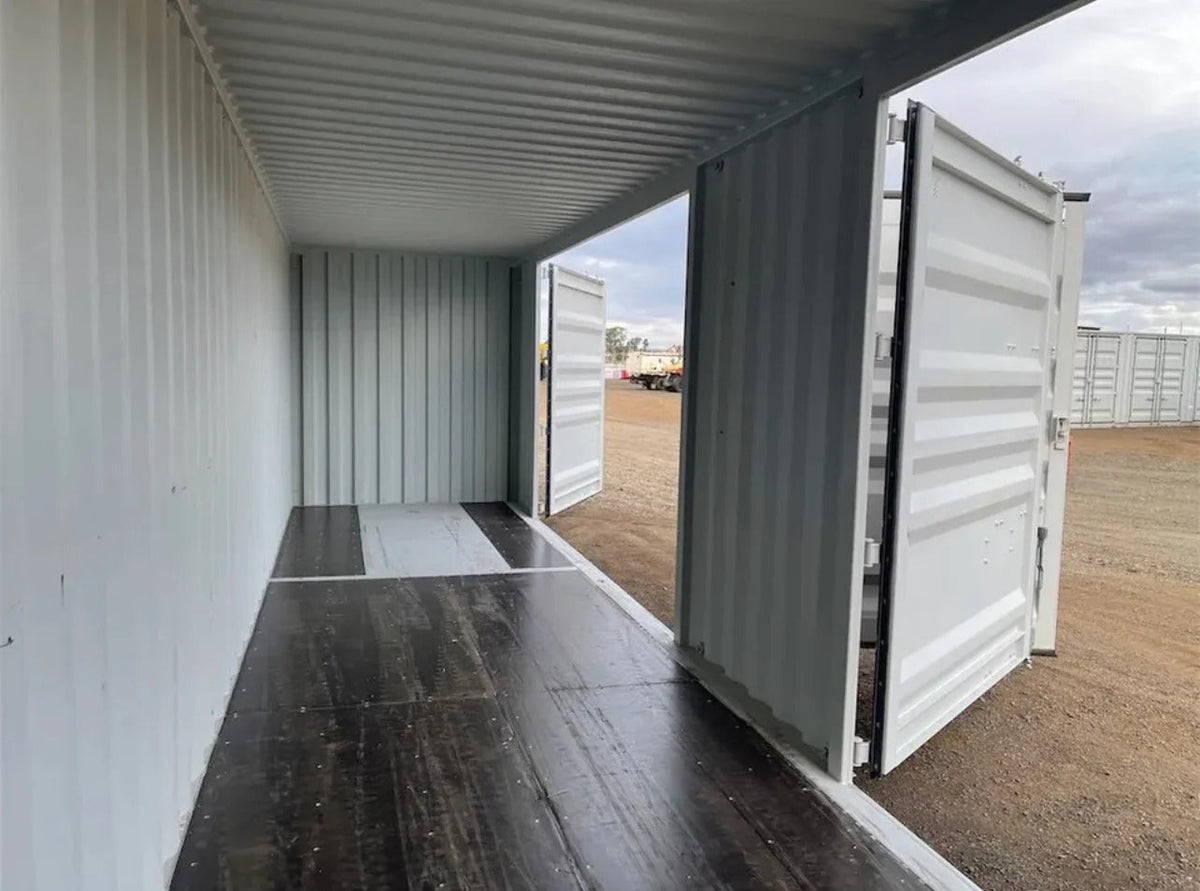Contenedor marítimo High Cube de 40 pies con 4 puertas laterales