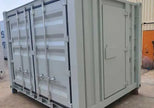 Contenedor marítimo nuevo de 10 pies con doble puerta