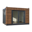 Contenedor Helsinki de 4,80 x 3,50 metros. Ideal como bungalow deportivo