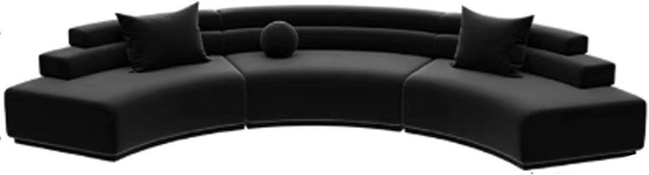 Juego De Sofá Y Mesa De Centro Semicircular, Sofá De Recepción