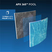 Juego de Piscina Rectangular de 24' x 12' x 52