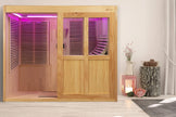 Sauna de Carbono Individual de Cuerpo Entero reclinado
