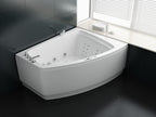Whirlpool 180 x 140 cm, programa de limpieza y terapia de luz