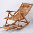 Silla de Barbilla Plegable reclinable Silla de Gravedad Cero Gravedad jardín de bambú