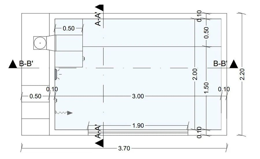 PISCINA ELEVADA ACERO RÍGIDO ILU PRO 230