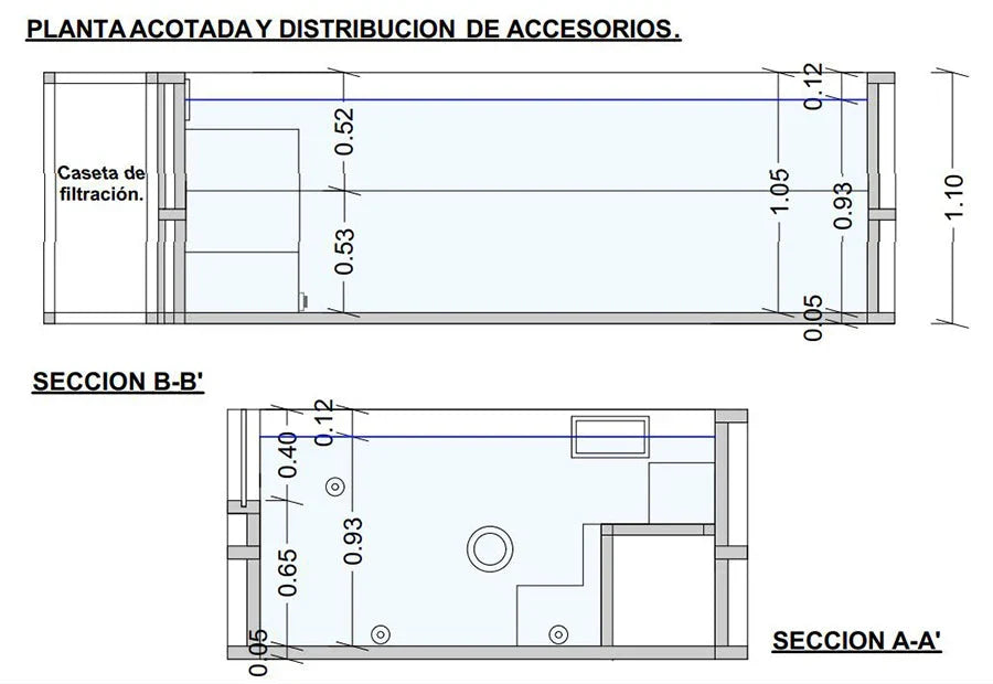 PISCINA ELEVADA ACERO RÍGIDO ILU PRO 230