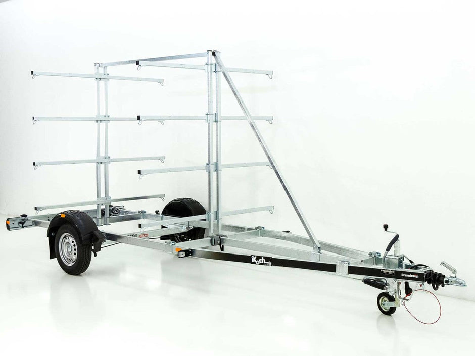 Remolque para barco Brenderup remolque para canoa/kayak 8 piezas 1000kg-Nuevo