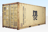 Contenedor usado de 20 pies — unidad 0021