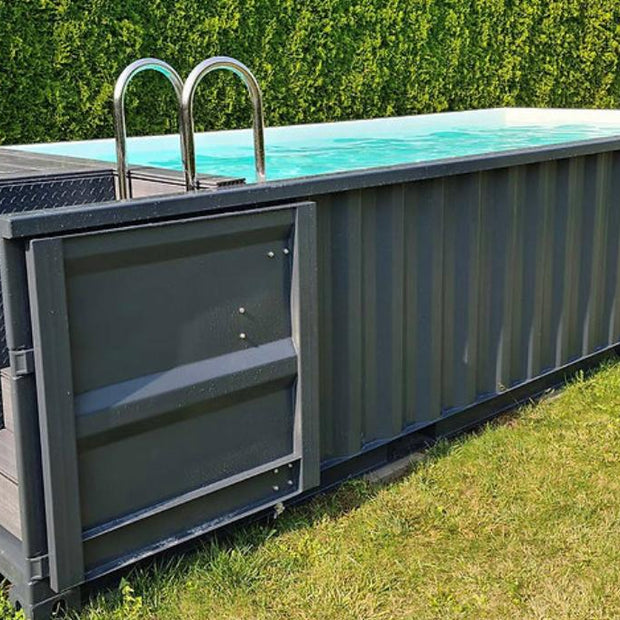 Piscina contenedor de 6,2 m x 2,5 m Jet Swim