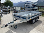 Remolque volquete hidráulico Debon PW 1.2 LUX, 306 × 155 cm, 2.000 kg MMA