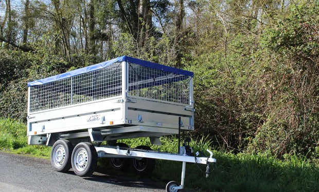 Volquete hidráulico Lider 39600, 256 × 148 cm, 2.500 kg MMA, frenado