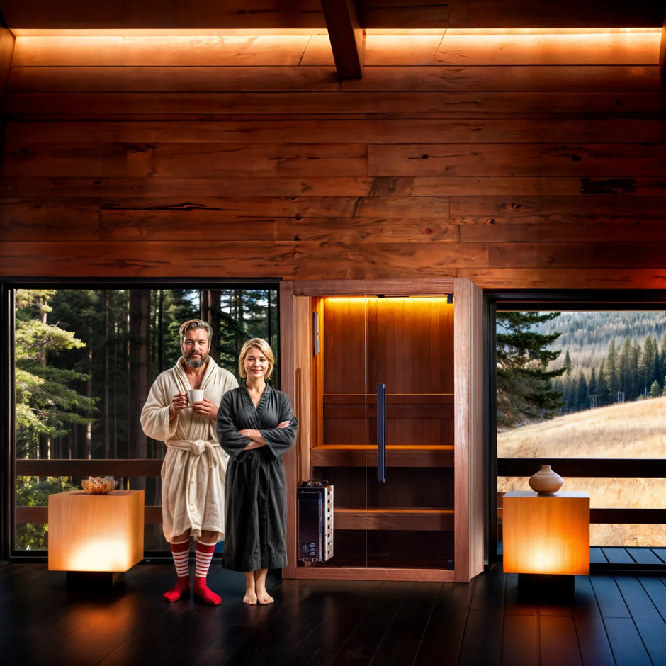 Sauna interior de vapor para 1 ó 2 personas