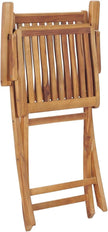 BaraSh Conjunto de Comedor de jardín 7 Piezas Madera Maciza de Teca
