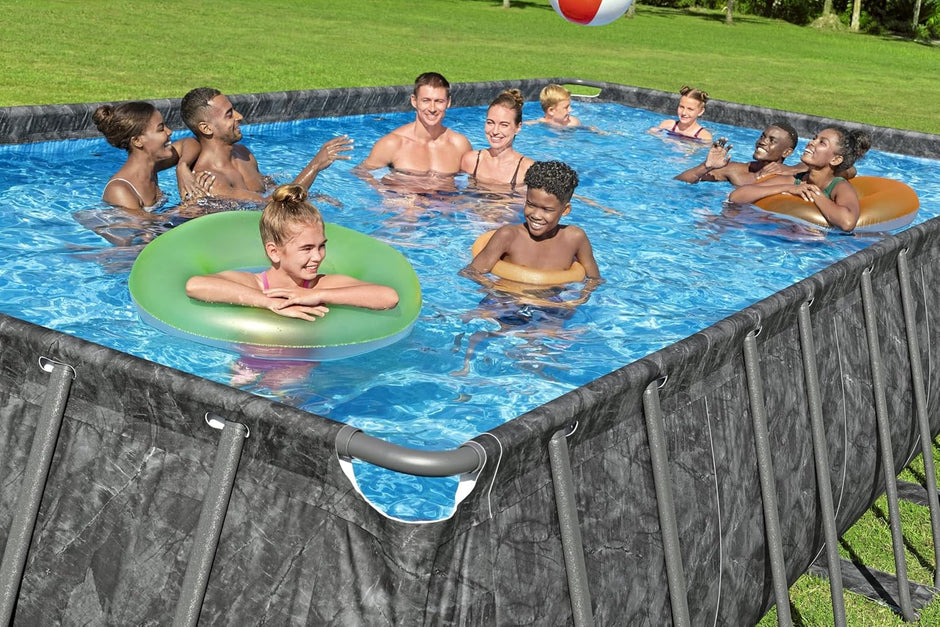 Juego de Piscina Rectangular de 24' x 12' x 52