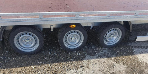 Plataforma fija + rampas Boro ATLAS 6m x 2m 3500KG 3 ejes